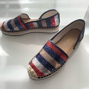 Tommy Hilfiger glitter espadrilles